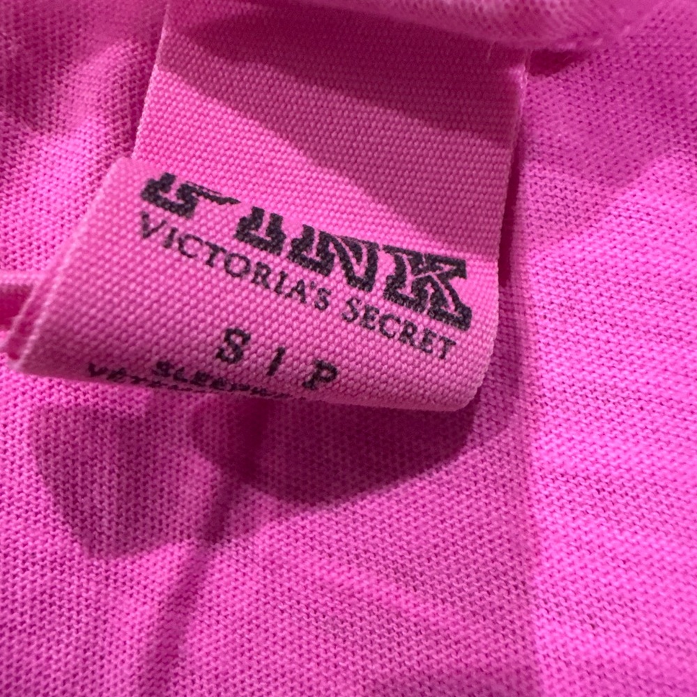 Pink Racerback Tank Top. Size S. - Picture 2 of 3